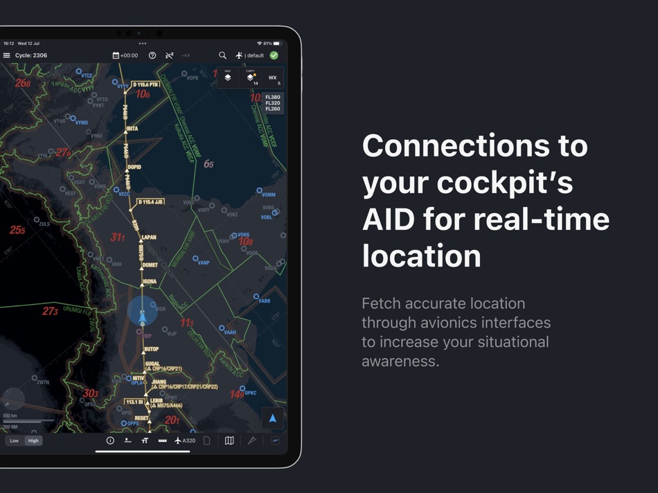 #1. Lido mPilot (iOS) 由: Lufthansa Systems