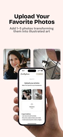 CardToPlease: AI Card Maker iPhone screenshot