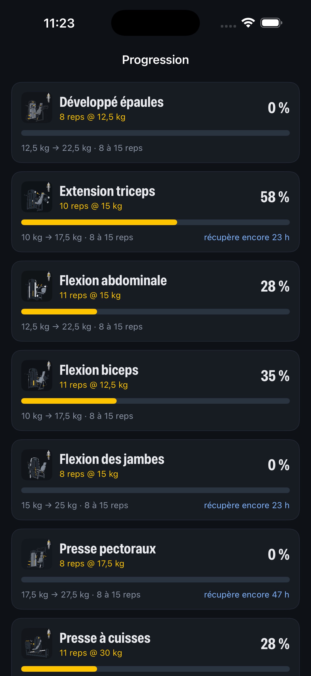 Screenshot 5 of Remise en forme