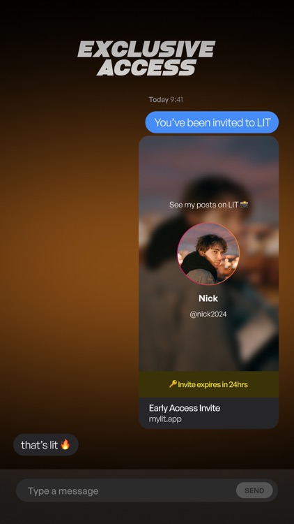 LIT: drink with friends!