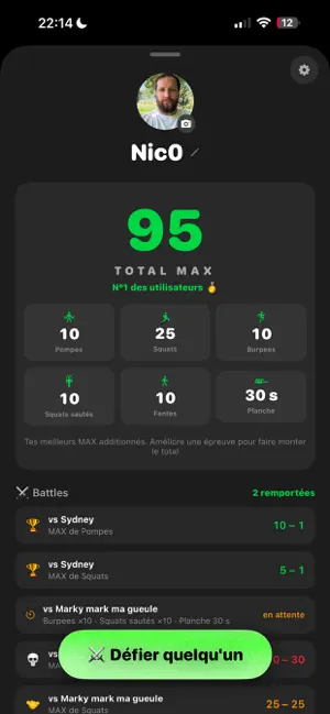 Fitgames screenshot 3