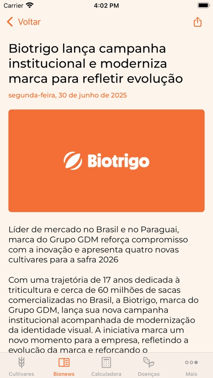 BIOTRIGO Genética screenshot-3