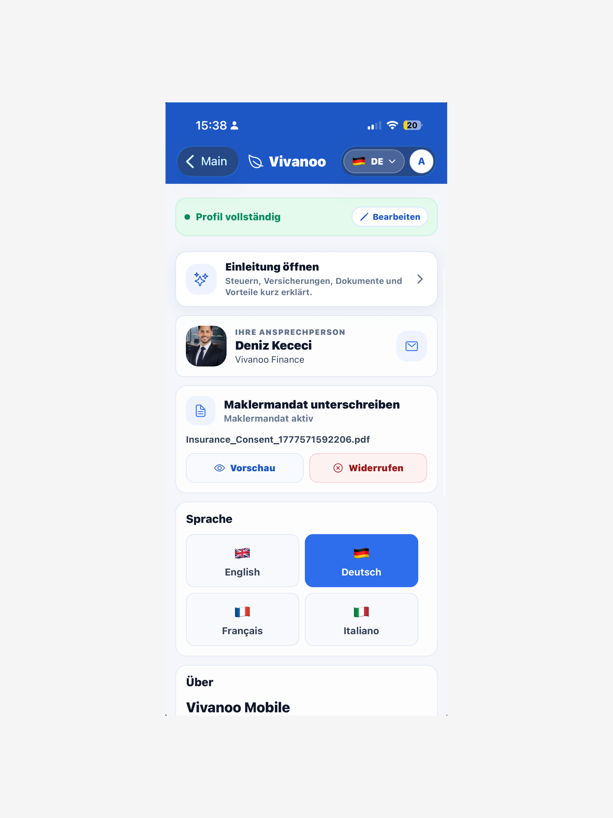 Vivanoo-Finance screenshot 5