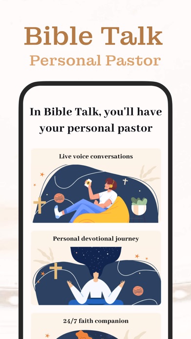 Screenshot #1 pour Bible Talk: Personal Pastor