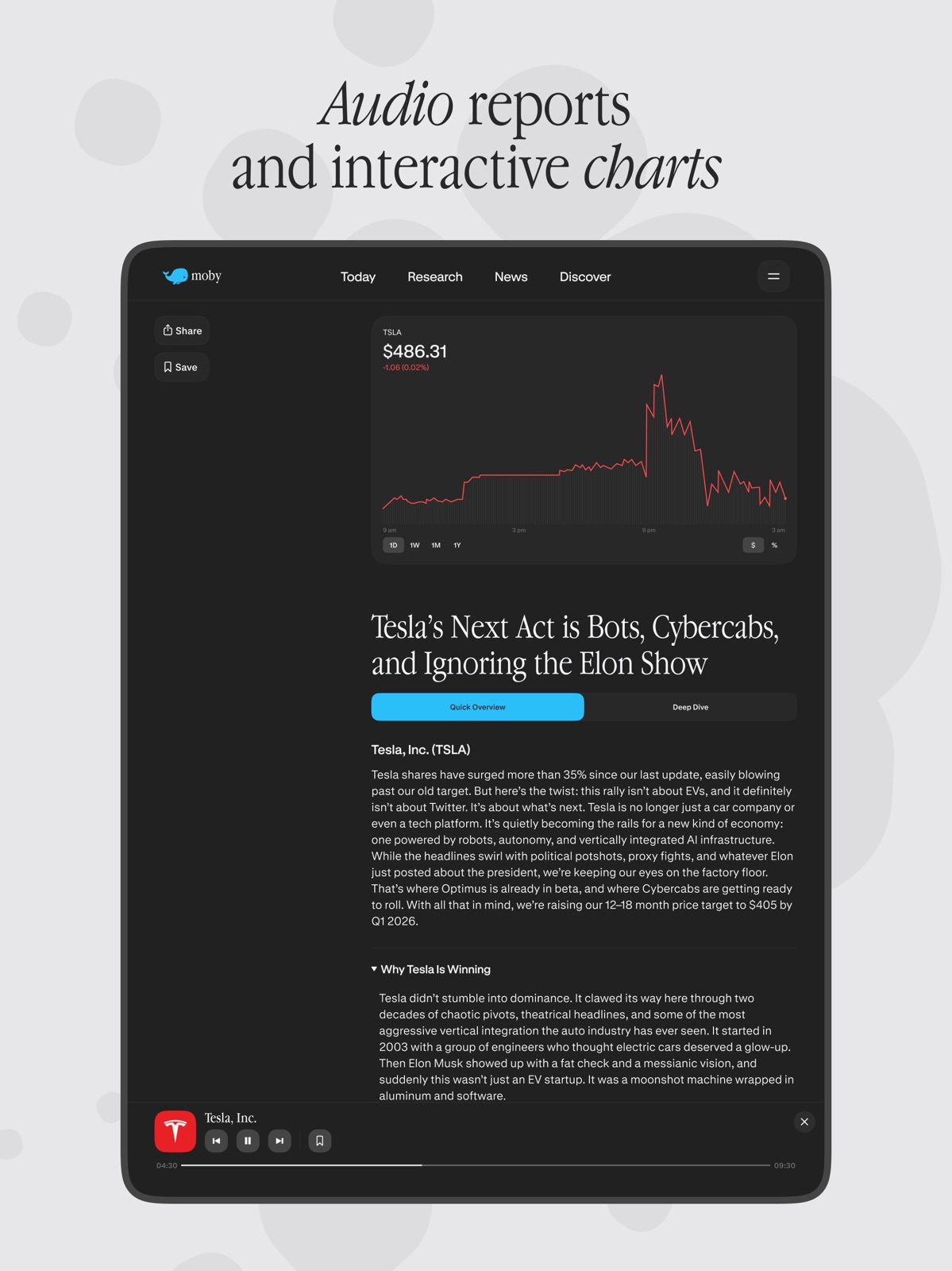 Moby: Invest Smarter ipad screenshot 4