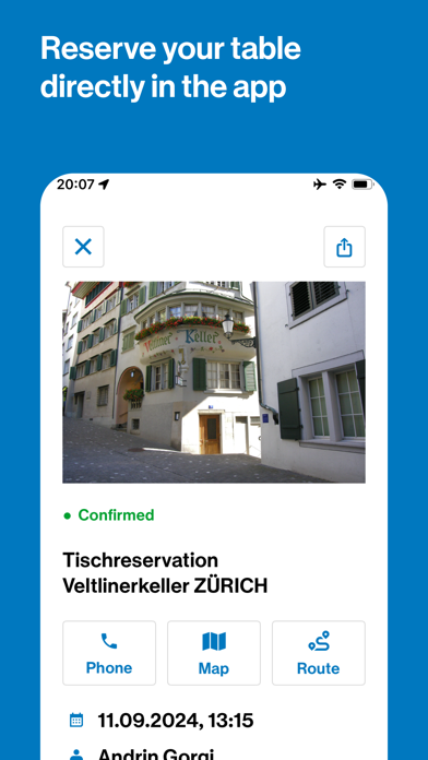 Zürich City Guide Screenshot
