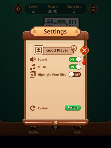 Mahjong Solitaire 2026 iPad screenshot