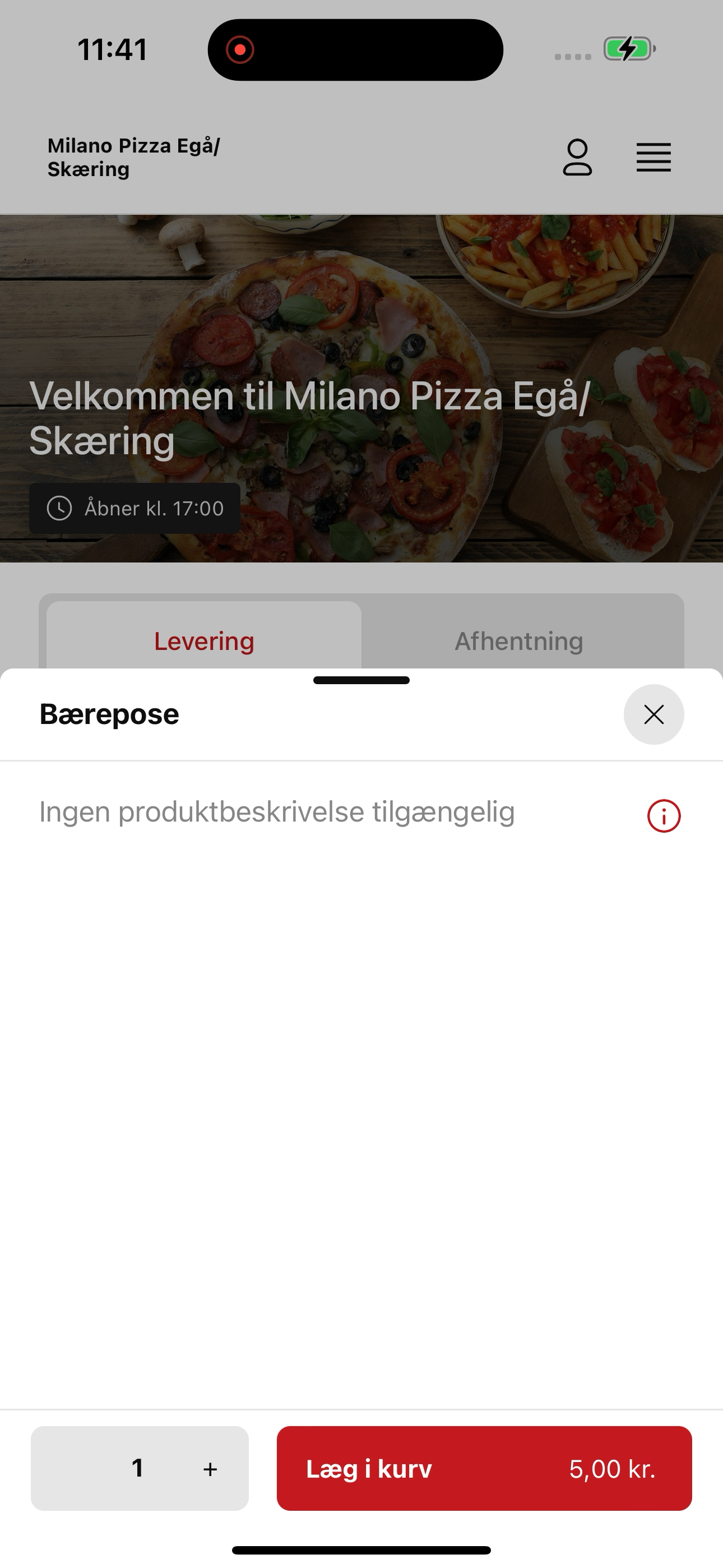 Milano Pizza Egå screenshot 8