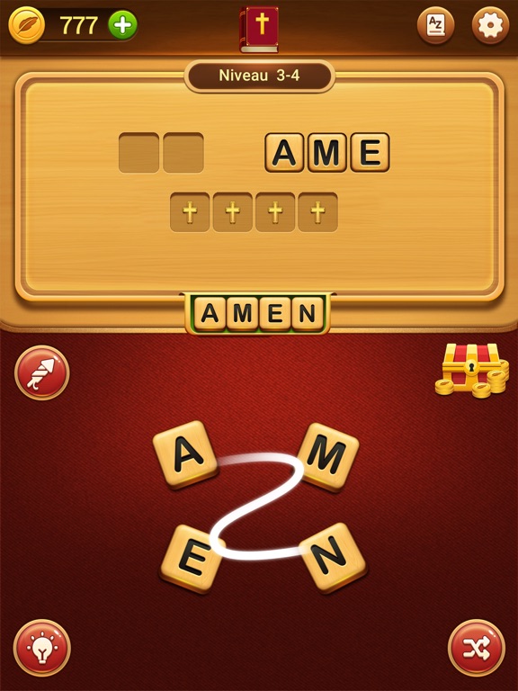 Screenshot #4 pour Bible Word Puzzle - Word Games