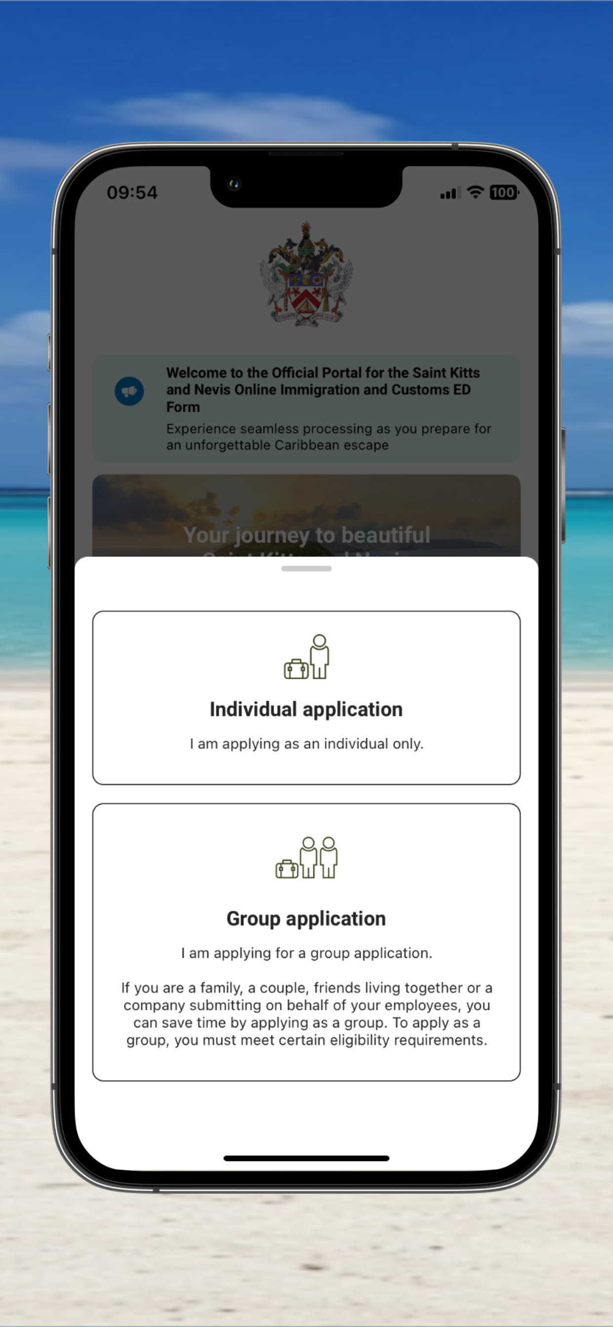 e-Border - St. Kitts & Nevis screenshot 3