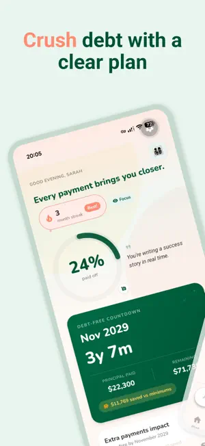 Payoff: Smart Debt Planner screenshot 1