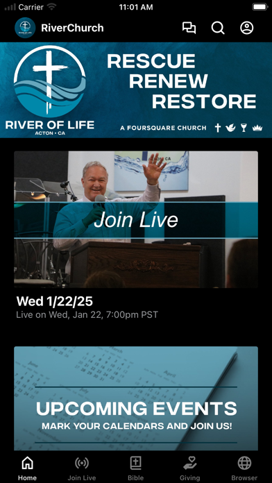 River of Life Acton Screenshot
