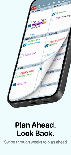 Weekly Planner - Notebook screenshot 3
