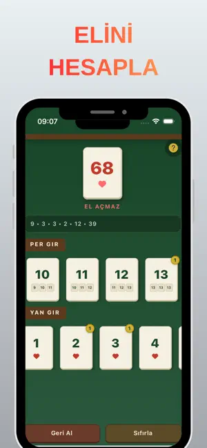 101 Okey Calculation - YazBoz screenshot 2