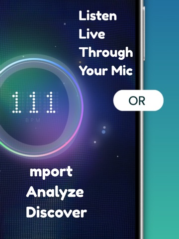 SongPulse: BPM & Key Finder iPad screenshot