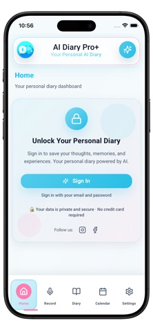 AI Diary Pro+ screenshot