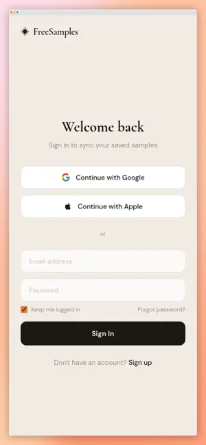 Freebie X screenshot 1