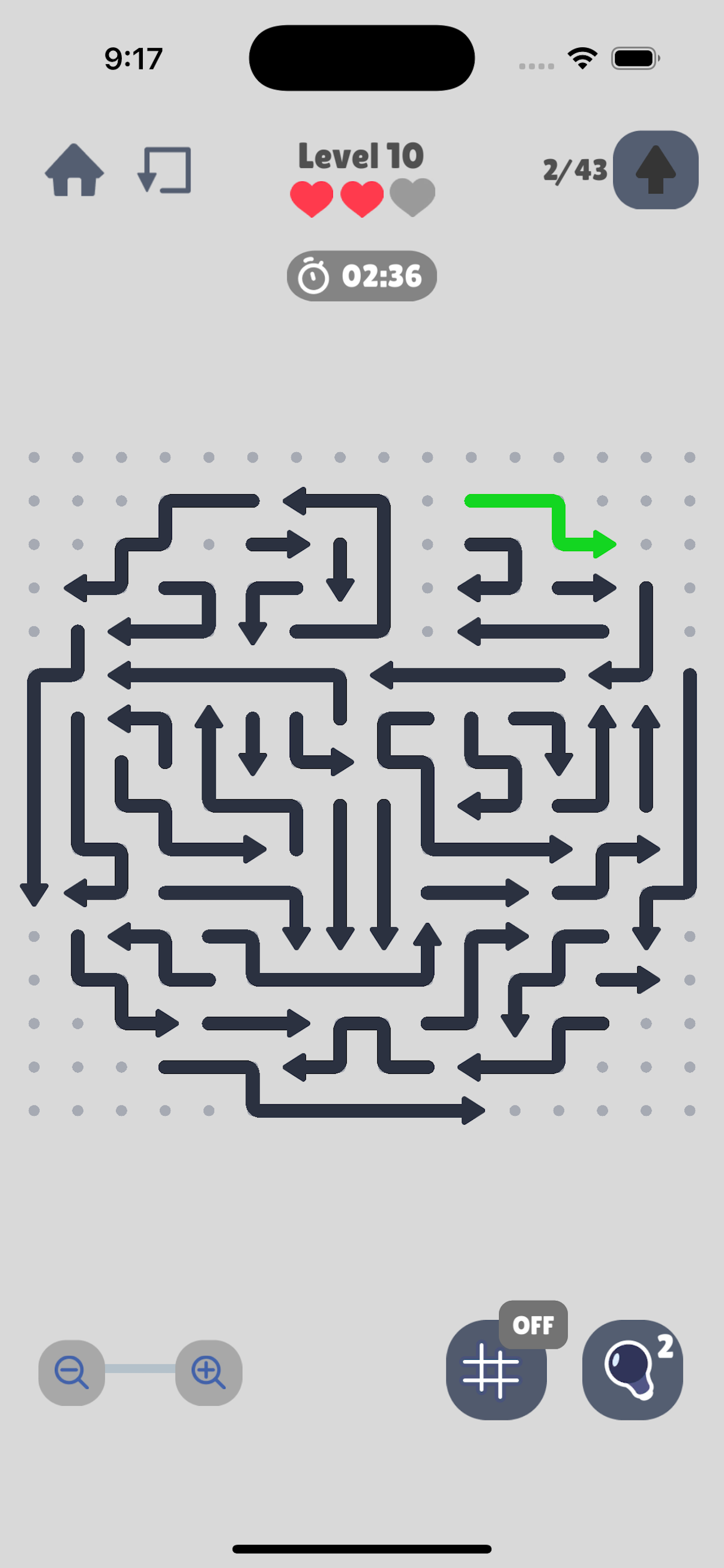 Arrow Exit Maze Puzzle screenshot 9