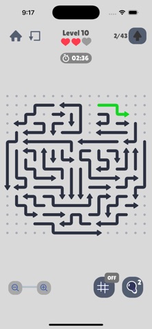 Arrow Exit Maze Puzzle screenshot