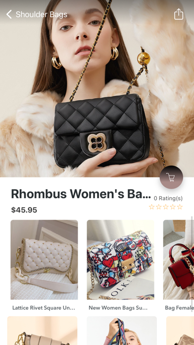 Women's Bags Cheap Shop Screenshot