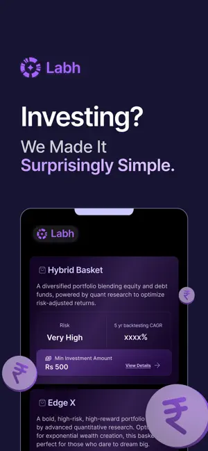 LABH - Mutual Funds & Stocks screenshot 1