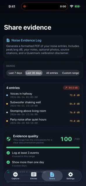 Quietmarks screenshot 5