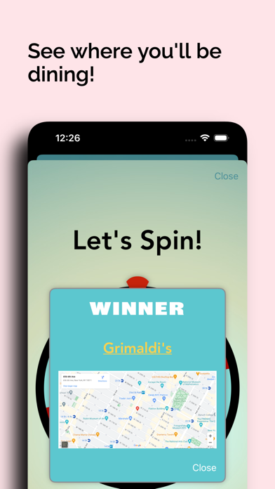 Dinner-Spinner Screenshot