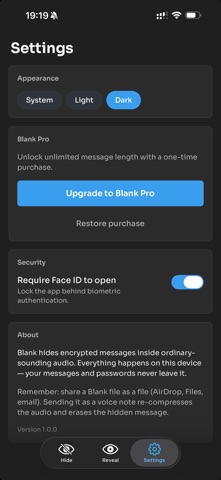 Blank: Hide in Sound Screenshot 5 of 6