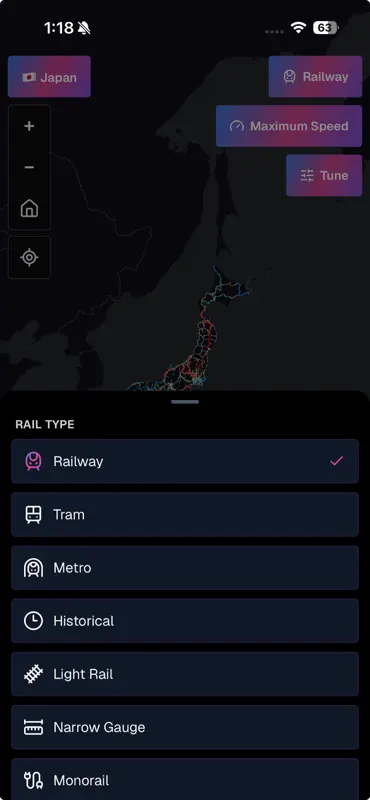 RailsMaps screenshot 5 of 8