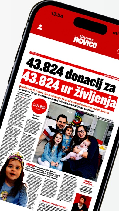 Slovenske novice Screenshot