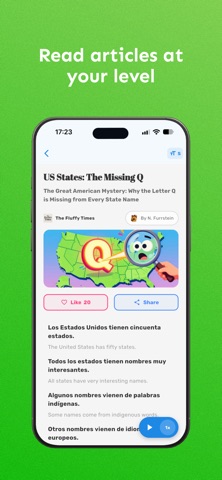 LingFit – Watch. Learn. Speak. Screenshot 7 of 8