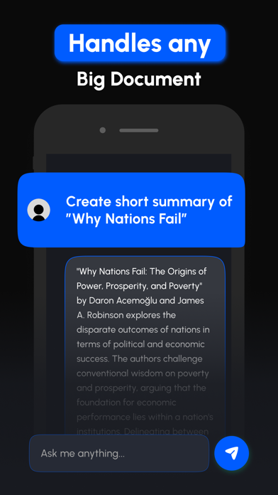ChatPDF: AI Chat & PDF Summary Screenshot
