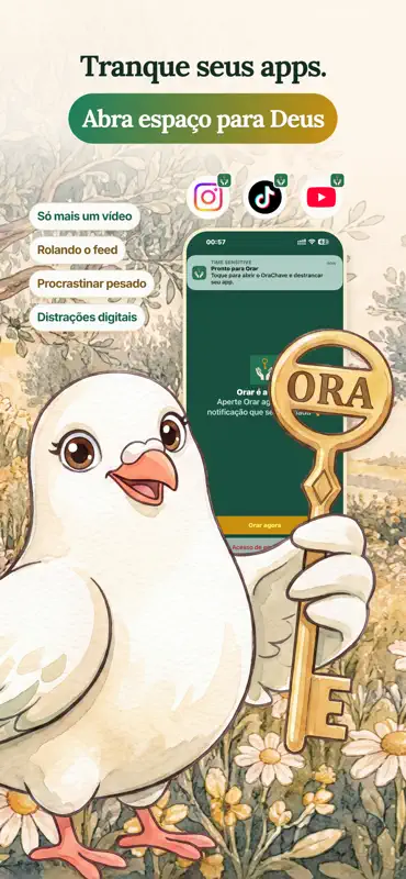 OraChave: Oração Diária e Foco screenshot 2 of 8