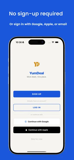 YumDeal: Best Delivery Deals screenshot 4