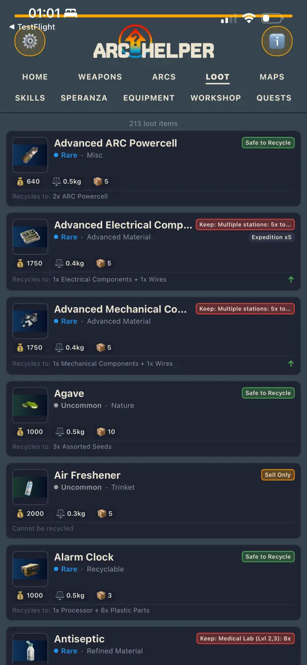 #2. Arc Helper (iOS) Ved: Carl Johan Legert