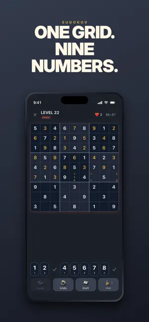 Sudokov - Classic Sudoku Game screenshot 2