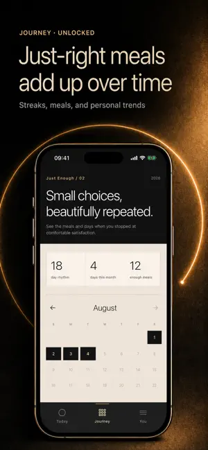 Just Enough: Mindful Eating screenshot 4