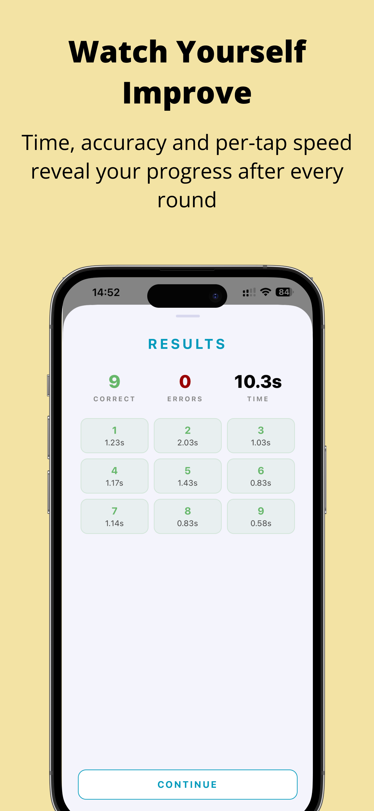 Schulte Table: Focus Trainer screenshot 5