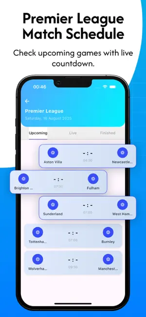 Score808: Football Live iPhone screenshot 4