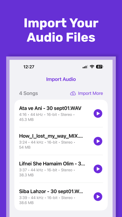 MixDoctor - Audio Mix Analyzer app screenshot