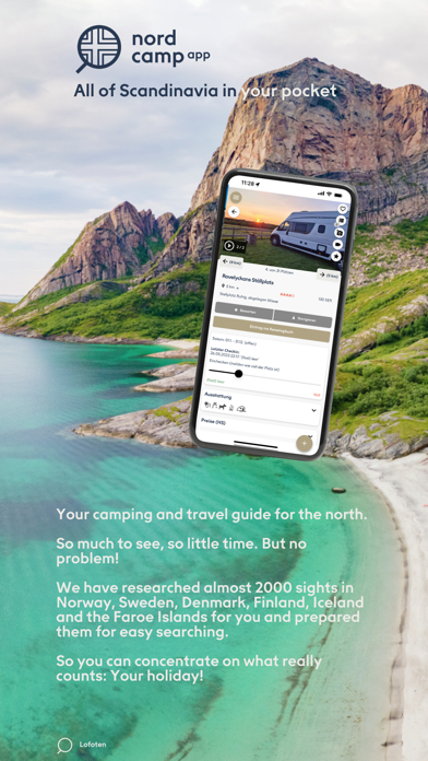nordcamp Camp & Travel guide Screenshot