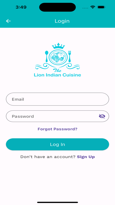 Screenshot 2 of The Lion Indian Cuisine App