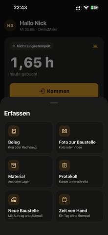 HandwerksPilot für Mitarbeiter screenshot 2