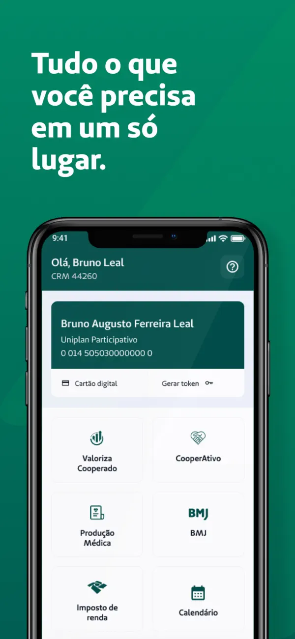 Screenshot #1 pour Cooperado Unimed Uberlândia