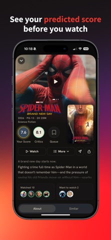 Friday: Movie & TV Recs iPhone screenshot 4