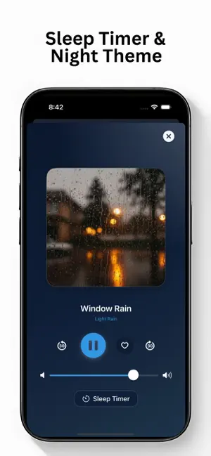 Rain Sounds・ screenshot 3