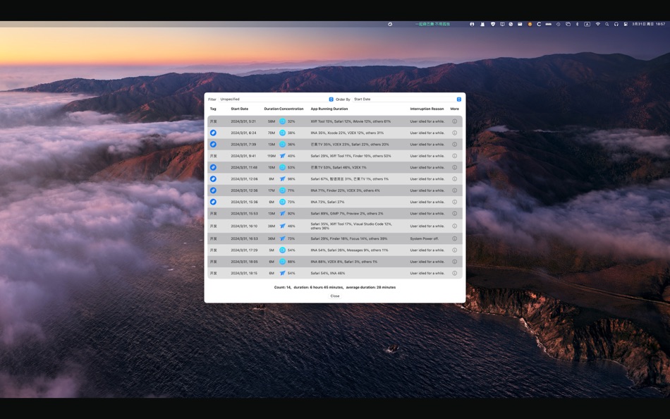 #6. Focus, Former Stand Reminder (macOS) De: 鑫 肇