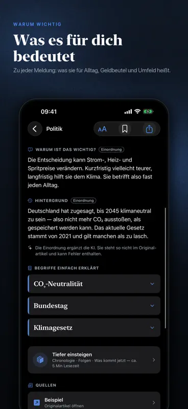 NachrichtenKlar: News screenshot 5 of 9