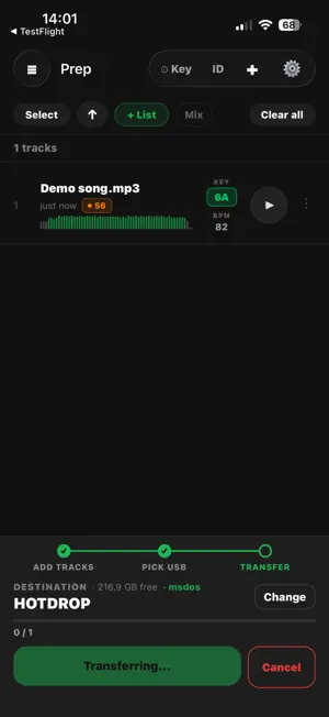 WavePort – DJ USB Crate Prep screenshot 4