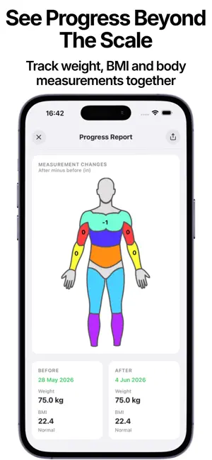 PicProgress: BMI & Weight screenshot 2